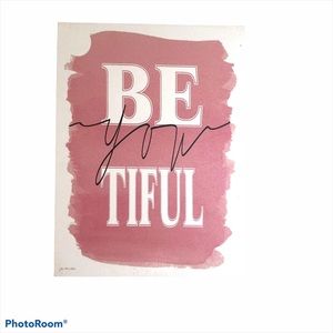 “Beyoutiful” Wall Hanging